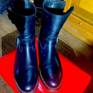 RANCH ROAD Motorcycle/Engineer boots. New. 10.5 D.